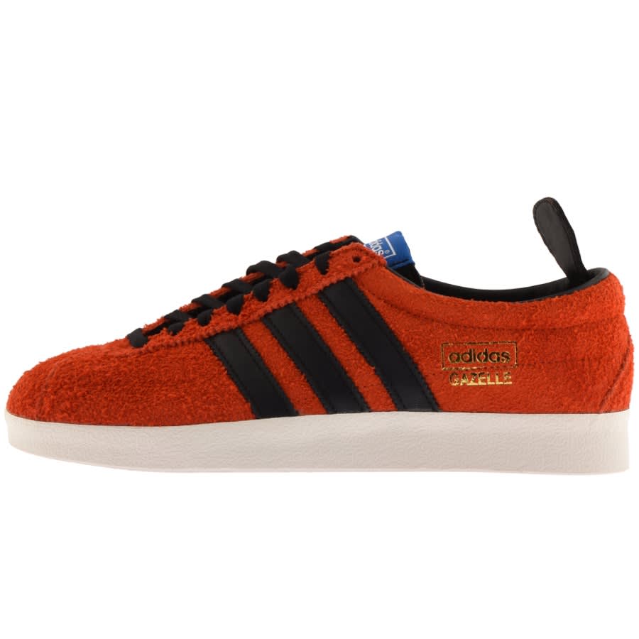 Alternative Image for Productadidas Originals Gazelle Vintage Trainers Red1